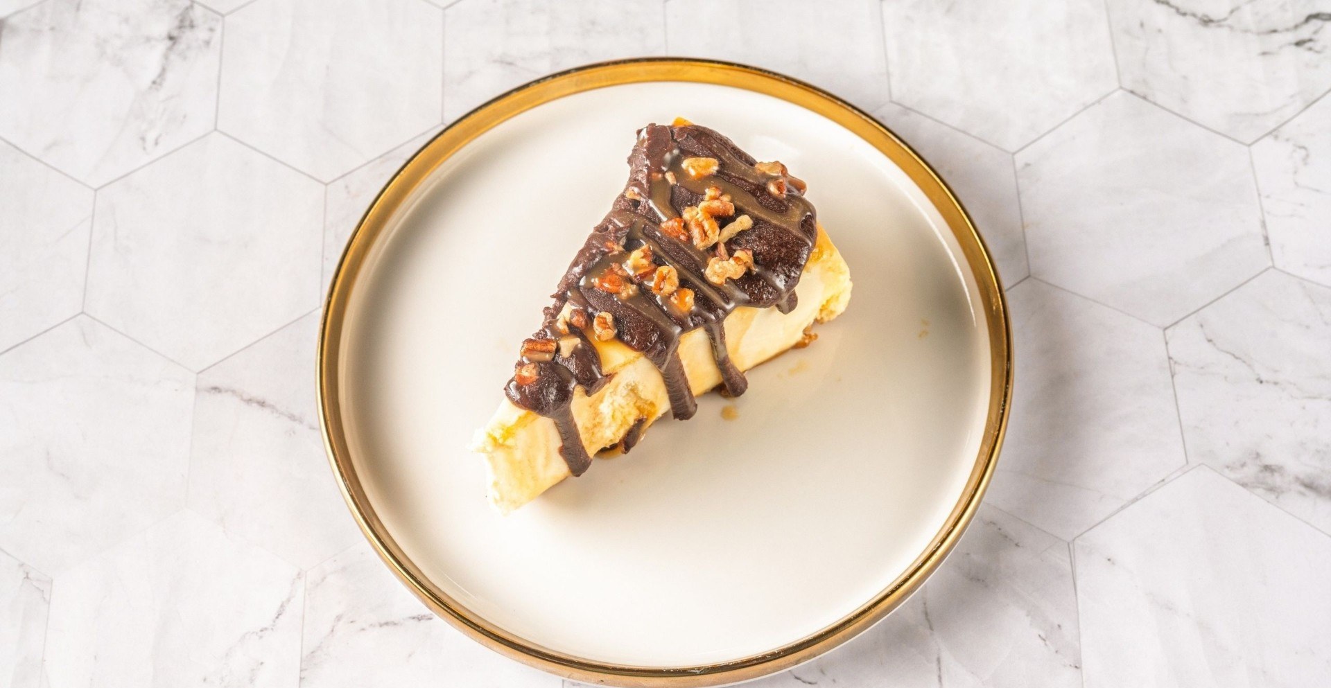 Turtle cheesecake